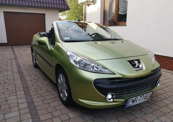 Peugeot 207 CC cena 11900 przebieg: 151500, rok produkcji 2007 z Września małe 29